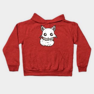 Crystal Space Fox Kids Hoodie